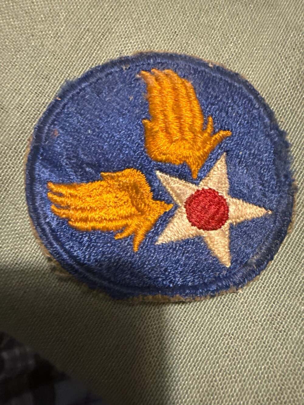 Vintage 1940's World War II U.S. Army Air Corps Patch -